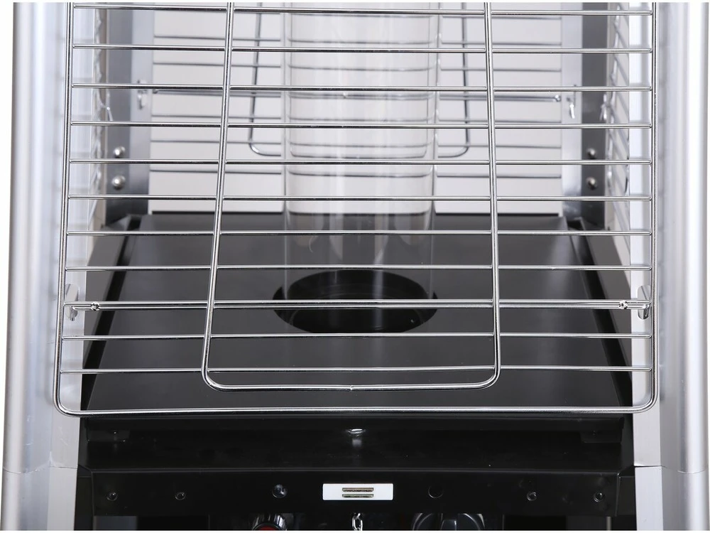 Parasol Chauffant Gaz "kheops" 13 Kw - Noir 6 Parasol Chauffant Gaz "kheops" 13 Kw - Noir – Image 6