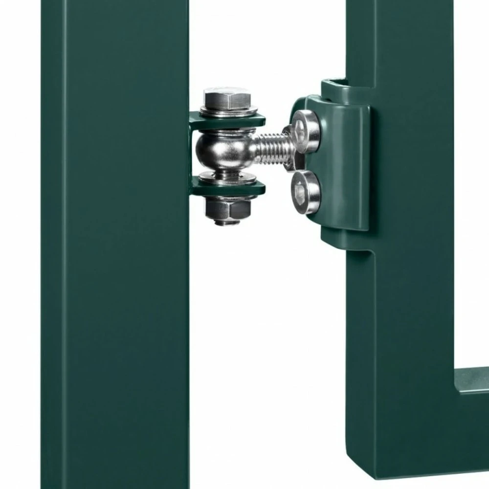 Portillon Barreaudé Acier Galvanisé Passage 1m Vert H 1m20 3 Portillon Barreaudé Acier Galvanisé Passage 1m Vert H 1m20 – Image 3