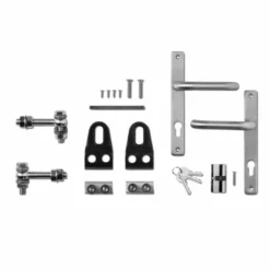 Portillon Barreaudé Acier Galvanisé Passage 1m Gris Anthracite H 1m00 -Konst Decor Magasin 64793f585548d3.84430184