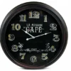 Horloge Ancienne Murale La Maison Du Café Métal Noir 62cm
