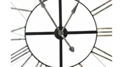 Grande Horloge Ancienne Fer Forgé 90cm - Noir 6 Grande Horloge Ancienne Fer Forgé 90cm - Noir -Konst Decor Magasin 6479de2574c652.98661854