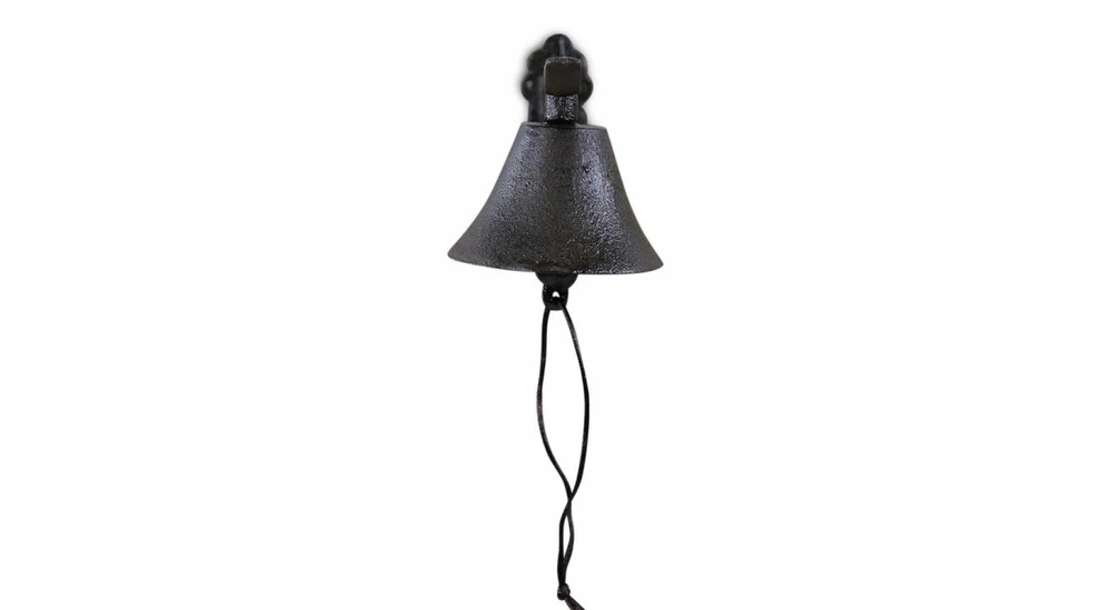 Cloche Fonte Marron 20.5x14.5x10.5cm 4 Cloche Fonte Marron 20.5x14.5x10.5cm – Image 4