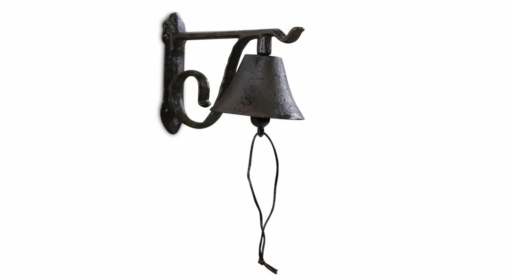 Cloche Fonte Marron 20.5x14.5x10.5cm 1 Cloche Fonte Marron 20.5x14.5x10.5cm