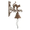 Cloche Chat Fonte - Marron