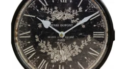 Horloge De Gare Ancienne Double Face Henri Dupont Fer Forge Noir 24cm - Fer Forgé 7 Horloge De Gare Ancienne Double Face Henri Dupont Fer Forge Noir 24cm - Fer Forgé -Konst Decor Magasin 6479de32534095.99324055