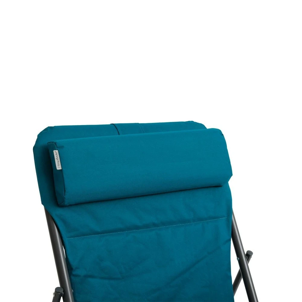 Chilienne De Jardin Pliante Jubba Bleu Canard & Graphite 2 Chilienne De Jardin Pliante Jubba Bleu Canard & Graphite – Image 2