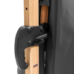 Parasol Déporté 3x3m Et 4 Dalles Lestées Effet Bois Gris -Konst Decor Magasin 647b2f85204d88.29683091