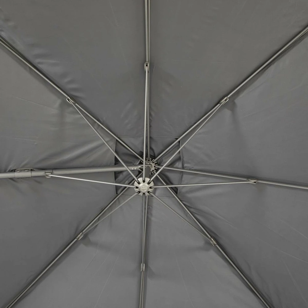 Parasol Déporté Carré Ayeri Ardoise 5 Parasol Déporté Carré Ayeri Ardoise – Image 5