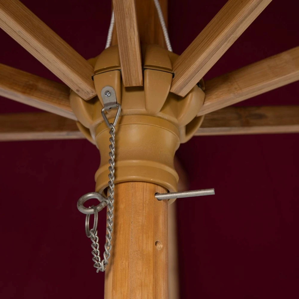 Parasol Droit Tinaei Bordeaux 4 Parasol Droit Tinaei Bordeaux – Image 4