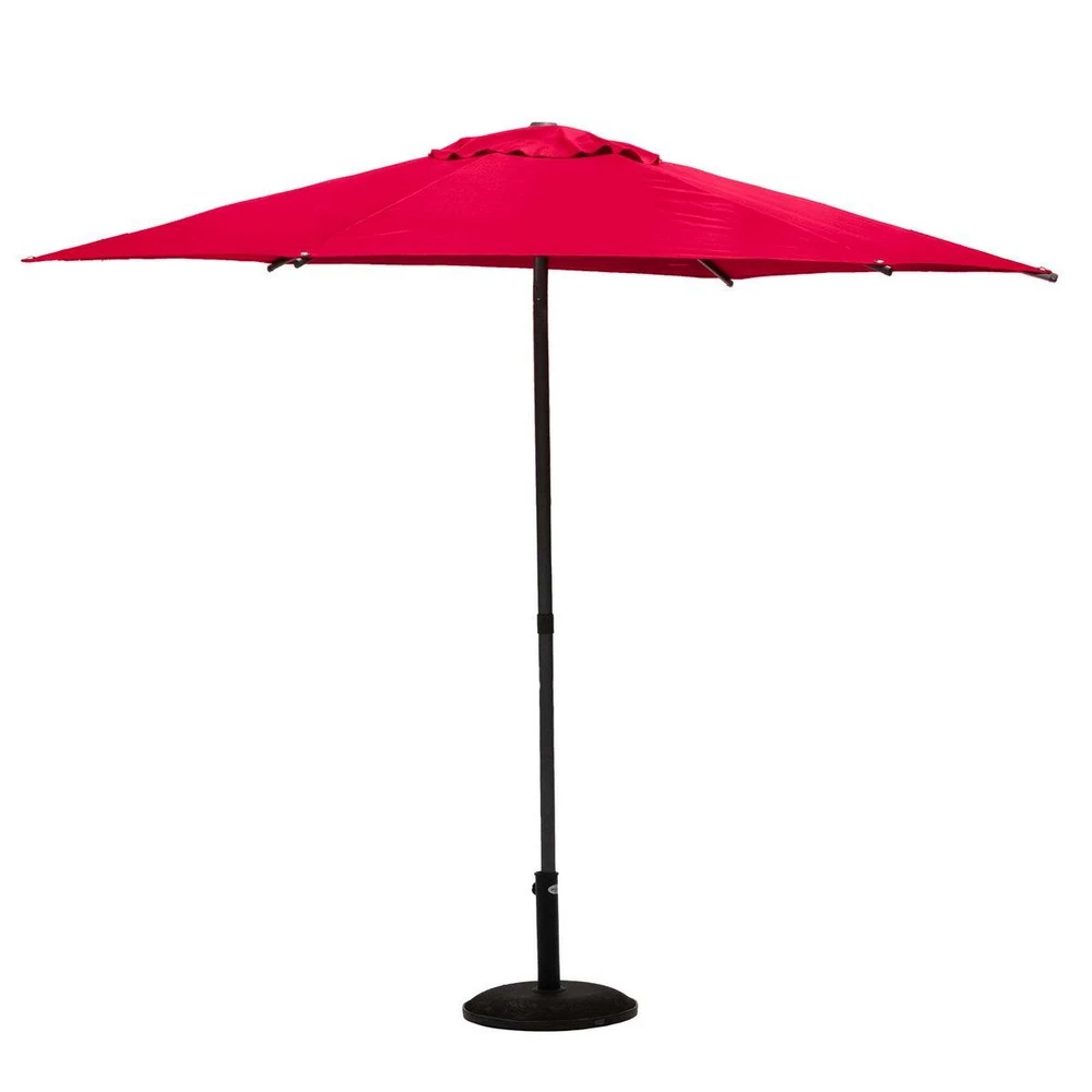 Parasol Droit Rond Soya Grenade 1 Parasol Droit Rond Soya Grenade