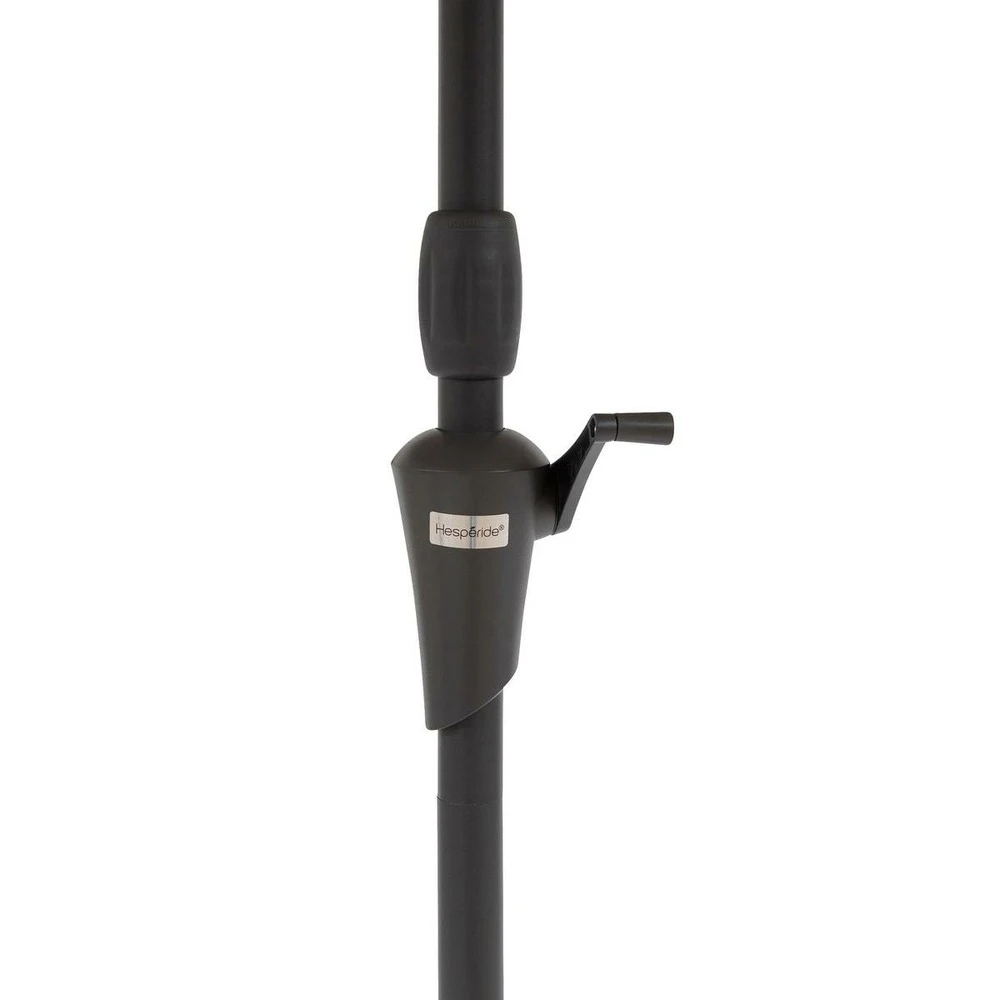 Parasol Droit Rond Sisko Taupe 3 Parasol Droit Rond Sisko Taupe – Image 3