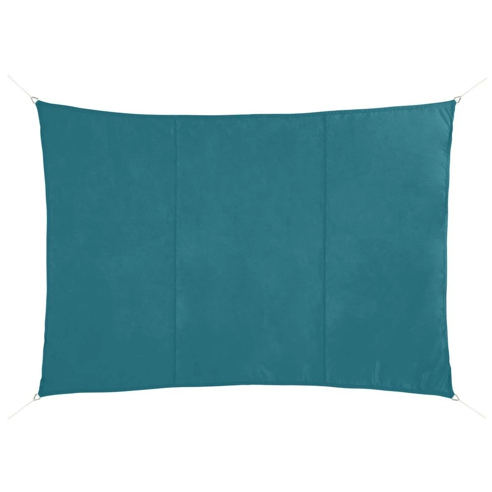 Voile D'ombrage Rectangulaire Shae Bleu Canard 1 Voile D'ombrage Rectangulaire Shae Bleu Canard