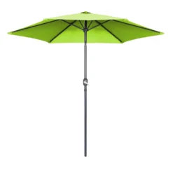 Parasol Droit 3m En Aluminium Vert