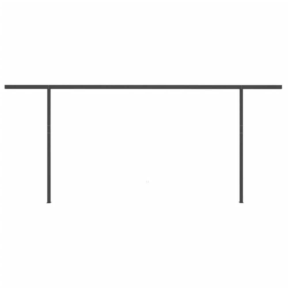 VIDAXL Auvent Automatique Et Capteur De Vent Et Led 6x3,5 M Anthracite 7 VIDAXL Auvent Automatique Et Capteur De Vent Et Led 6x3,5 M Anthracite – Image 7