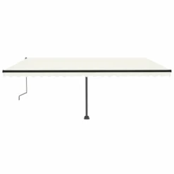 VIDAXL Auvent Automatique Sur Pied 500x350 Cm Crème 9 VIDAXL Auvent Automatique Sur Pied 500x350 Cm Crème -Konst Decor Magasin 6480d1f20f9328.12095370