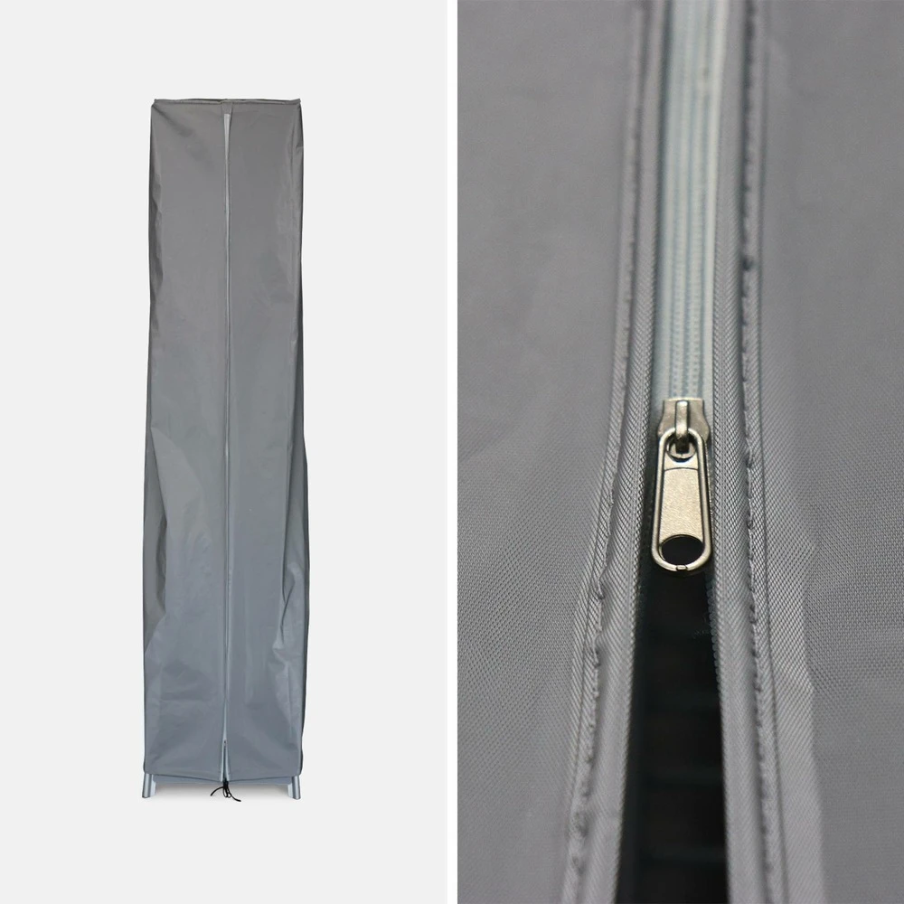 Chauffage D'extérieur Avec Sa Housse Intégrale - Arctic 13kw Gris Clair - Parasol Chauffant Gaz Pyramide. Chauffage De Terrasse 4 Chauffage D'extérieur Avec Sa Housse Intégrale - Arctic 13kw Gris Clair - Parasol Chauffant Gaz Pyramide. Chauffage De Terrasse – Image 4