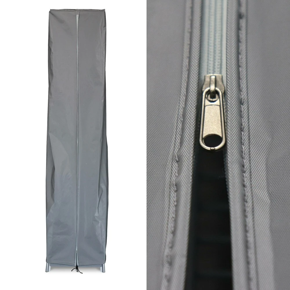 Chauffage D'extérieur Avec Sa Housse Intégrale - Arctic 13kw Gris Clair - Parasol Chauffant Gaz Pyramide. Chauffage De Terrasse 7 Chauffage D'extérieur Avec Sa Housse Intégrale - Arctic 13kw Gris Clair - Parasol Chauffant Gaz Pyramide. Chauffage De Terrasse – Image 7