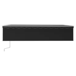 VIDAXL Auvent Automatique Store Capteur De Vent/led 6x3 M Anthracite -Konst Decor Magasin 6482c6fc19ab92.77921645
