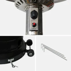 Lot De 2 Chauffages D'extérieur à Gaz 13kw - Siberia - Parasols Chauffants. Avec Roulettes Et Stabilisateur 12 Lot De 2 Chauffages D'extérieur à Gaz 13kw - Siberia - Parasols Chauffants. Avec Roulettes Et Stabilisateur -Konst Decor Magasin 648318a1cc2b47.21533857