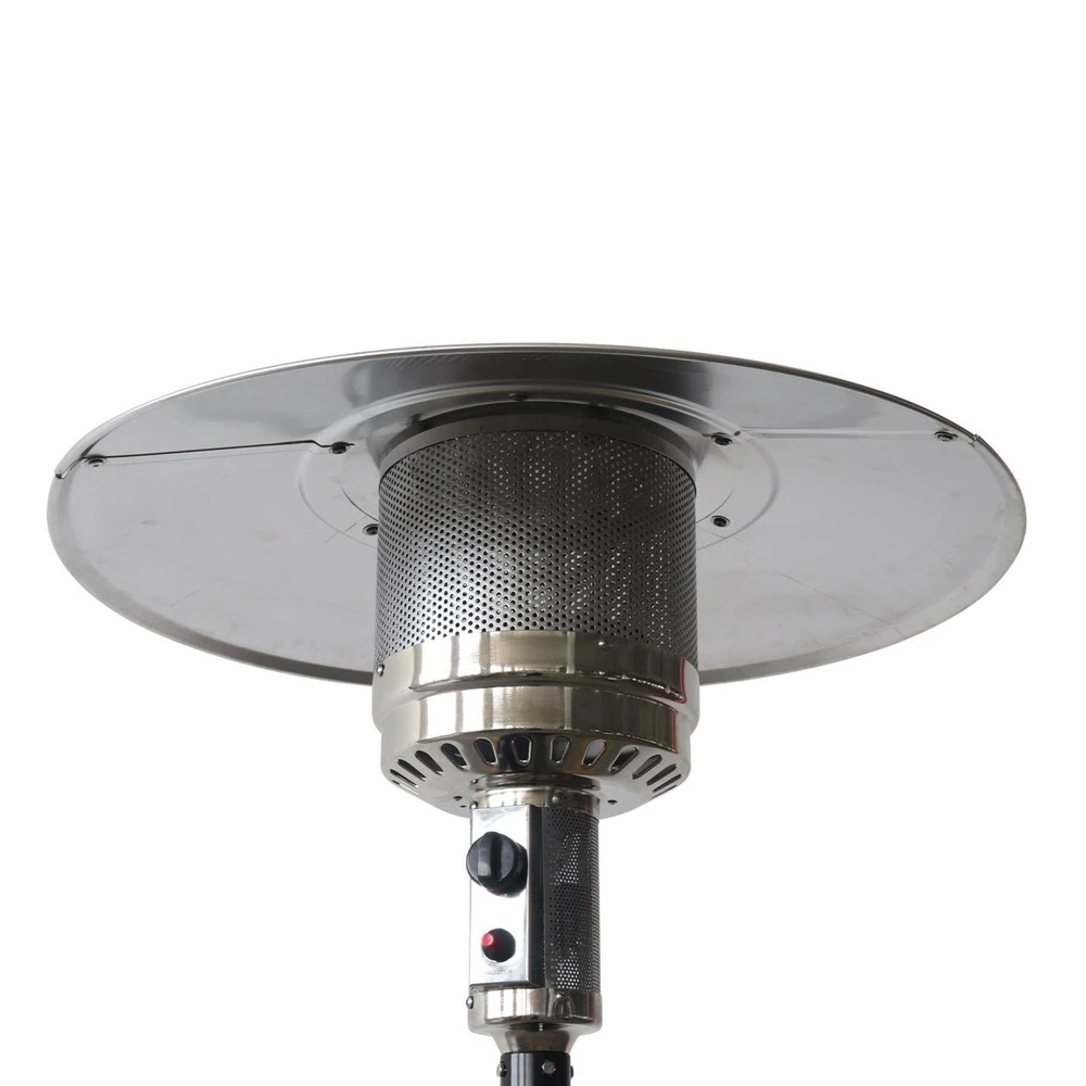 Lot De 2 Chauffages D'extérieur à Gaz 13kw - Siberia - Parasols Chauffants. Avec Roulettes Et Stabilisateur 5 Lot De 2 Chauffages D'extérieur à Gaz 13kw - Siberia - Parasols Chauffants. Avec Roulettes Et Stabilisateur – Image 5