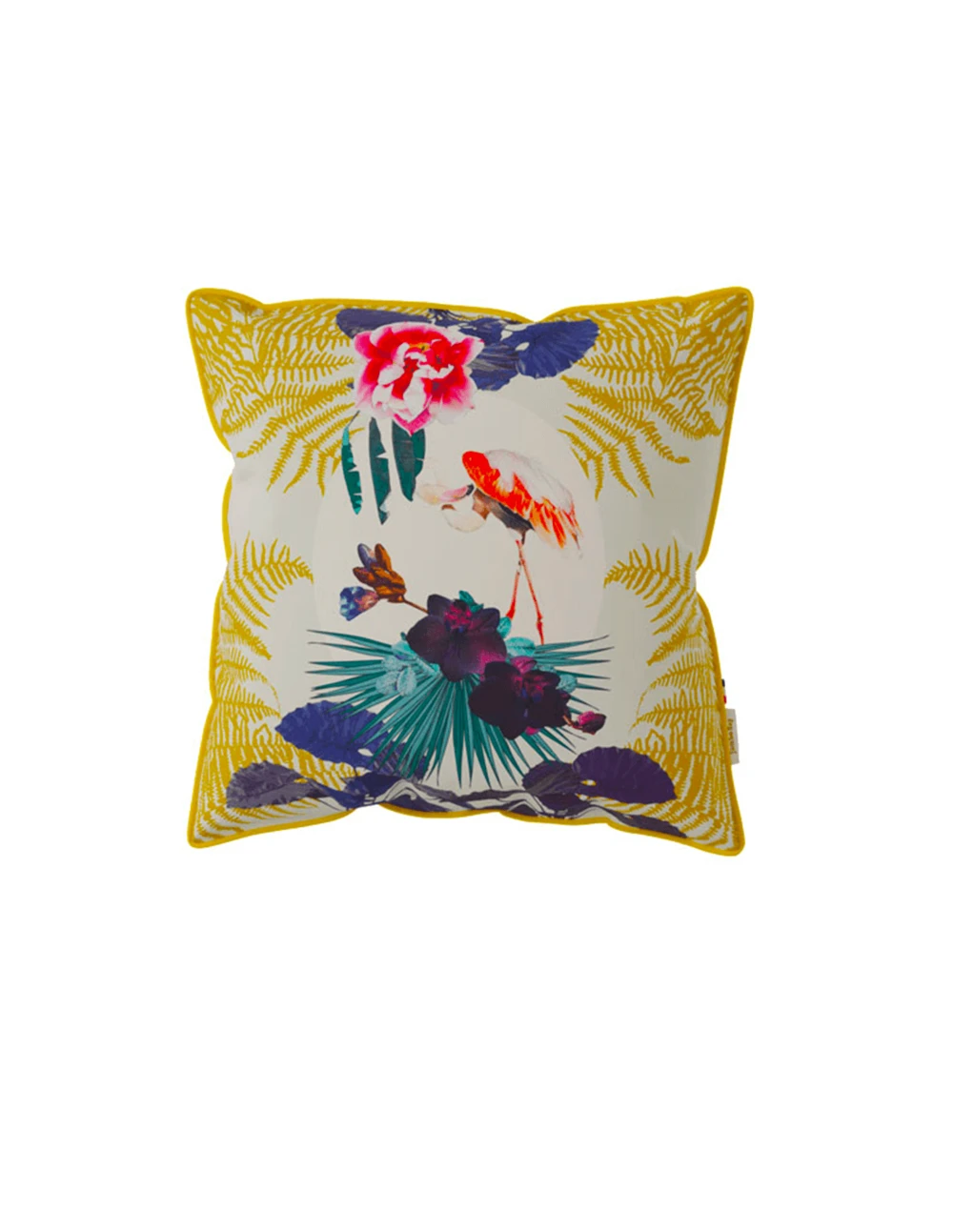 Coussin Signature 45x45cm (black Orchid Leaf) 1 Coussin Signature 45x45cm (black Orchid Leaf)