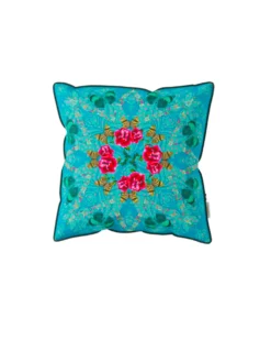 Coussin Signature 45x45cm (peacock)