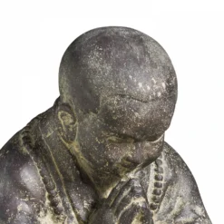 Statue De Jardin Moine Assis En Pierre Naturelle Gris 7 Statue De Jardin Moine Assis En Pierre Naturelle Gris -Konst Decor Magasin 648861cf86e8b0.96136222