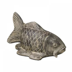 Statue De Jardin Carpe En Pierre Naturelle Gris 7 Statue De Jardin Carpe En Pierre Naturelle Gris -Konst Decor Magasin 648861d388f670.96826628