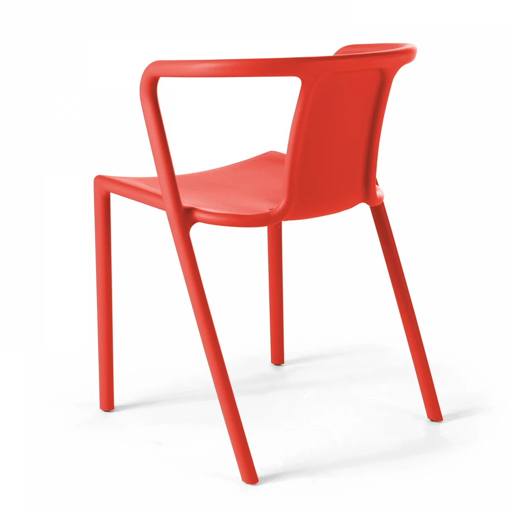 Fauteuil En Plastique Rouge 2 Fauteuil En Plastique Rouge – Image 2