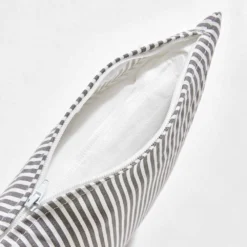 Lot De 2 Coussins Carrés Polyester Linea Gris 45x45x8 Cm 10 Lot De 2 Coussins Carrés Polyester Linea Gris 45x45x8 Cm -Konst Decor Magasin 6488657cb24560.83787195