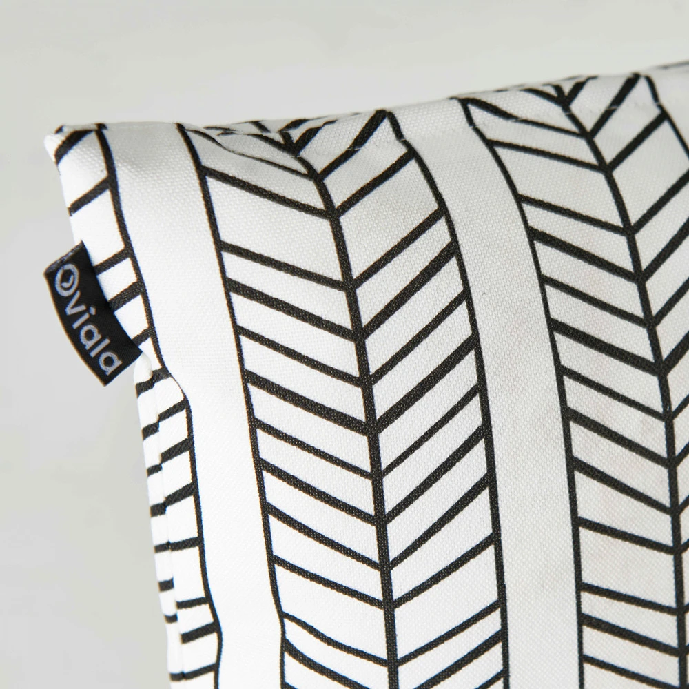 Lot De 2 Coussins Carrés Polyester Tembu 45x45x8 Cm 2 Lot De 2 Coussins Carrés Polyester Tembu 45x45x8 Cm – Image 2