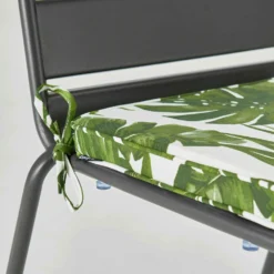 Lot De 4 Galettes De Chaise Polyester Jungle 40x40x3 Cm 9 Lot De 4 Galettes De Chaise Polyester Jungle 40x40x3 Cm -Konst Decor Magasin 6488659f404cb0.78070972