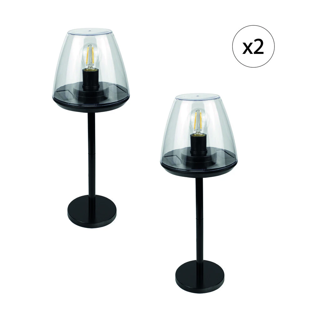 Solar Lamp One - Pack De 2 Lampes 1 Solar Lamp One - Pack De 2 Lampes
