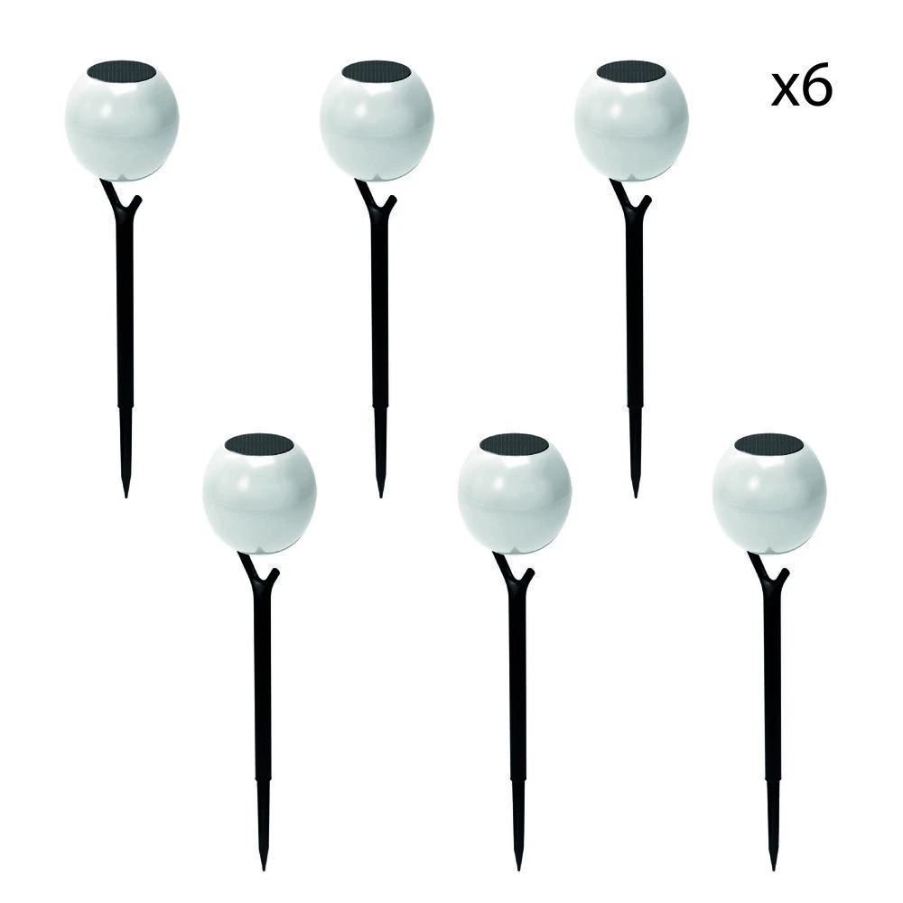 Solar Peaky Ball - Pack De 6 Lampes 1 Solar Peaky Ball - Pack De 6 Lampes