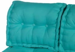 Coussins Palette Capitonné 120x80x20cm Bleu Caraïbes 7 Coussins Palette Capitonné 120x80x20cm Bleu Caraïbes -Konst Decor Magasin 648b51cc58db56.54314177