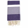 Fouta En Coton Arthur 100x200cm Violet