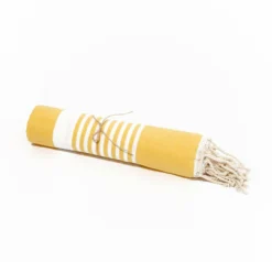 Fouta En Coton Arthur 100x200cm Jaune 6 Fouta En Coton Arthur 100x200cm Jaune -Konst Decor Magasin 648b51d637a171.28780500