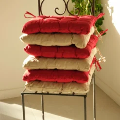 Lot De 4 Galettes De Chaise 40 X 40 Cm - Vert Mint 8 Lot De 4 Galettes De Chaise 40 X 40 Cm - Vert Mint -Konst Decor Magasin 648b5526cd6188.69640533