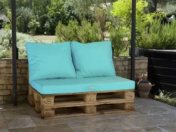 Lot Matelas Pour Palette Déhoussable Avec Assise De 120x80x10cm Et Dossier Bleu Caraibes 6 Lot Matelas Pour Palette Déhoussable Avec Assise De 120x80x10cm Et Dossier Bleu Caraibes -Konst Decor Magasin 648b5535e28ff9.10618637