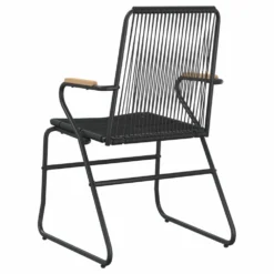 VIDAXL Chaises De Jardin 4 Pcs Noir 58x59x85,5 Cm Rotin Pvc 12 VIDAXL Chaises De Jardin 4 Pcs Noir 58x59x85,5 Cm Rotin Pvc -Konst Decor Magasin 648c445e65aa71.10156721