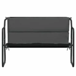 VIDAXL Banc De Jardin à 2 Places Avec Coussin Anthracite Acier 9 VIDAXL Banc De Jardin à 2 Places Avec Coussin Anthracite Acier -Konst Decor Magasin 648c91b96d69a7.76189786