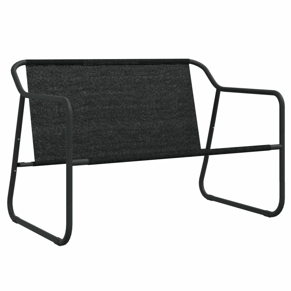VIDAXL Banc De Jardin à 2 Places Avec Coussin Anthracite Acier 5 VIDAXL Banc De Jardin à 2 Places Avec Coussin Anthracite Acier – Image 5