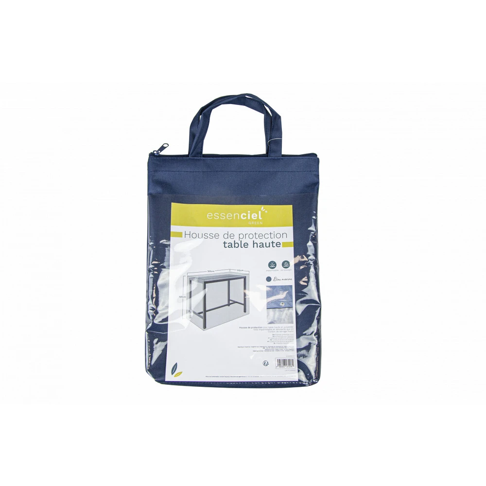 Housse De Protection Table De Bar Haute Imperméable Et Résistante Aux UV En Polyester Bleu Marine - 165x110x120cm 2 Housse De Protection Table De Bar Haute Imperméable Et Résistante Aux UV En Polyester Bleu Marine - 165x110x120cm – Image 2