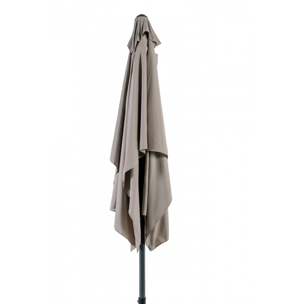 Parasol Rectangulaire Beige 2x3m Aluminium Et Polyester Avec Manivelle - Parasol Droit - Mobilier De Jardin 4 Parasol Rectangulaire Beige 2x3m Aluminium Et Polyester Avec Manivelle - Parasol Droit - Mobilier De Jardin – Image 4