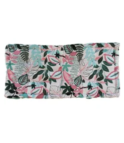 Coussin Palette 60x120 Cm Graphique Rose Coton