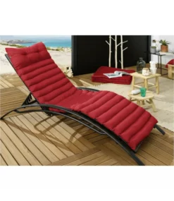 Coussin Bain De Soleil 60x180 Cm Kala Cerise -Konst Decor Magasin 649481b7897059.26093435