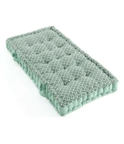 Coussin Palette 60x120 Cm Graphique Vert Coton
