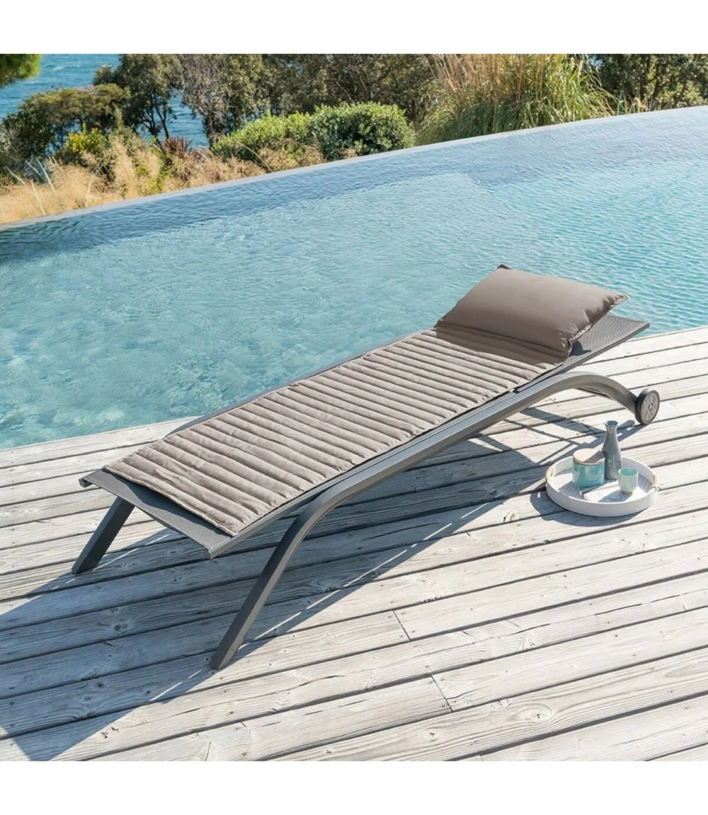 Coussin De Transat Adiya 180x60 Cm Taupe 5 Coussin De Transat Adiya 180x60 Cm Taupe – Image 5