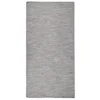 VIDAXL Tapis à Tissage Plat D'extérieur 100x200 Cm Marron Et Noir