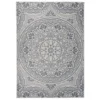 VIDAXL Tapis à Tissage Plat D'extérieur 140x200 Cm Motif Bleu
